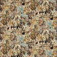CLARKE AND CLARKE F1646/03.CAC.0 AUBREY VELVET NOIR/MINERAL Fabric - Eade's Wallpaper