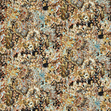 CLARKE AND CLARKE F1646/03.CAC.0 AUBREY VELVET NOIR/MINERAL Fabric - Eade's Wallpaper