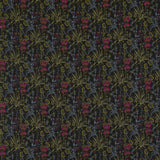 CLARKE AND CLARKE F1647/02.CAC.0 ELMSDALE JACQUARD NOIR Fabric - Eade's Wallpaper