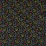 CLARKE AND CLARKE F1647/02.CAC.0 ELMSDALE JACQUARD NOIR Fabric - Eade's Wallpaper