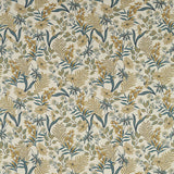 CLARKE AND CLARKE F1648/04.CAC.0 HAZELBURY LINEN OCHRE Fabric - Eade's Wallpaper