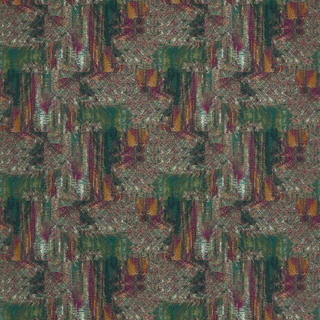 CLARKE AND CLARKE F1649/01.CAC.0 HILLCREST VELVET FOREST/RASPBERRY Fabric - Eade's Wallpaper