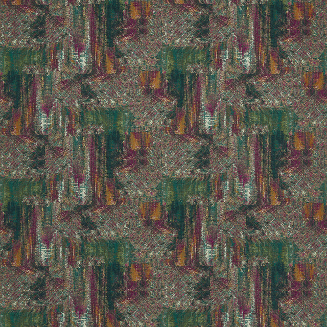 CLARKE AND CLARKE F1649/01.CAC.0 HILLCREST VELVET FOREST/RASPBERRY Fabric - Eade's Wallpaper