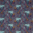 CLARKE AND CLARKE F1649/03.CAC.0 HILLCREST VELVET MULTI Fabric - Eade's Wallpaper