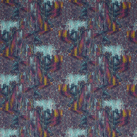 CLARKE AND CLARKE F1649/03.CAC.0 HILLCREST VELVET MULTI Fabric - Eade's Wallpaper