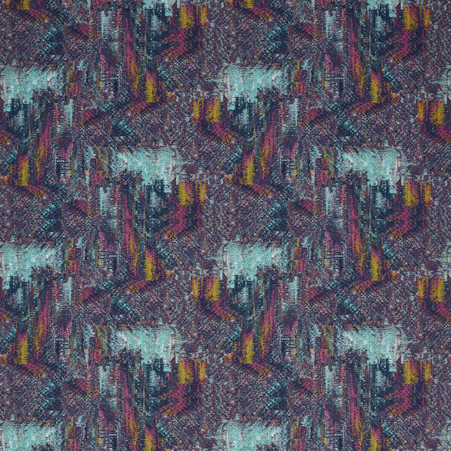 CLARKE AND CLARKE F1649/03.CAC.0 HILLCREST VELVET MULTI Fabric - Eade's Wallpaper