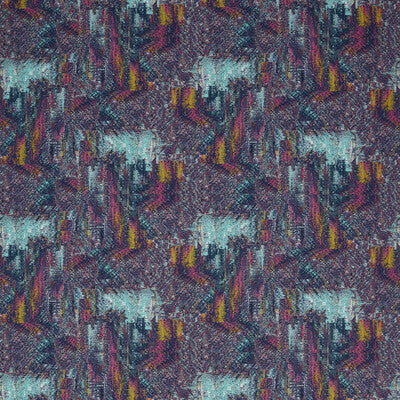 CLARKE AND CLARKE F1649/03.CAC.0 HILLCREST VELVET MULTI Fabric - Eade's Wallpaper