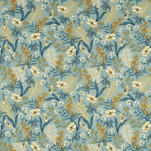 CLARKE AND CLARKE F1650/02.CAC.0 HAZELBURY MINERAL Fabric - Eade's Wallpaper