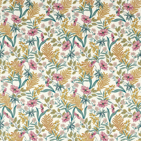 CLARKE AND CLARKE F1650/03.CAC.0 HAZELBURY SUMMER Fabric - Eade's Wallpaper