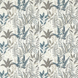 CLARKE AND CLARKE F1654/01.CAC.0 BRACKEN DENIM EMB Fabric - Eade's Wallpaper