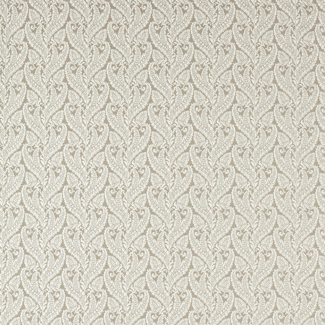 CLARKE AND CLARKE F1659/02.CAC.0 REGALE IVORY MOCHA Fabric - Eade's Wallpaper