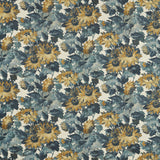CLARKE AND CLARKE F1660/02.CAC.0 SUNFOREST DENIM LINEN Fabric - Eade's Wallpaper