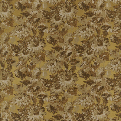 CLARKE AND CLARKE F1662/01.CAC.0 SUNFOREST OCHRE JACQUARD Fabric - Eade's Wallpaper