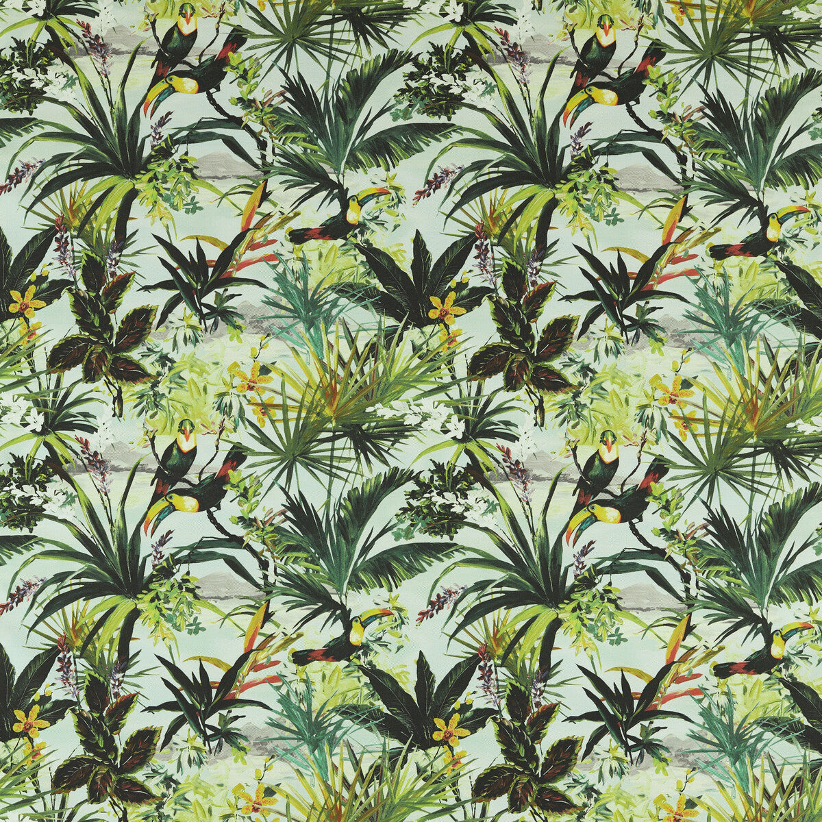 CLARKE AND CLARKE F1676/02.CAC.0 TOUCAN OUTDOOR Fabric - Eade's Wallpaper