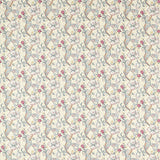 CLARKE AND CLARKE F1677/01.CAC.0 GOLDEN LILY DOVE/PLUM Fabric - Eade's Wallpaper