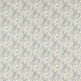 CLARKE AND CLARKE F1677/02.CAC.0 GOLDEN LILY SLATE/DOVE Fabric - Eade's Wallpaper