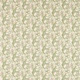 CLARKE AND CLARKE F1677/03.CAC.0 GOLDEN LILY LINEN/BLUSH Fabric - Eade's Wallpaper
