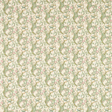 CLARKE AND CLARKE F1677/03.CAC.0 GOLDEN LILY LINEN/BLUSH Fabric - Eade's Wallpaper