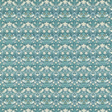 CLARKE AND CLARKE F1678/01.CAC.0 STRAWBERRY THIEF TEAL Fabric - Eade's Wallpaper