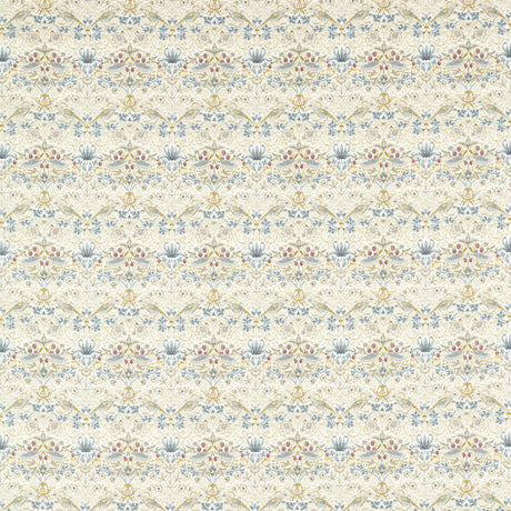 CLARKE AND CLARKE F1678/04.CAC.0 STRAWBERRY THIEF LINEN Fabric - Eade's Wallpaper