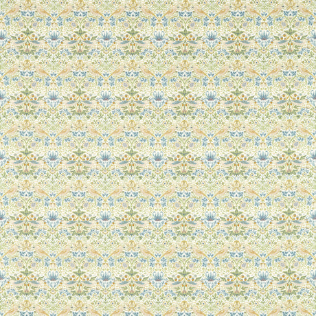 CLARKE AND CLARKE F1678/05.CAC.0 STRAWBERRY THIEF APPLE Fabric - Eade's Wallpaper