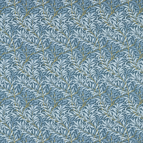 CLARKE AND CLARKE F1679/01.CAC.0 WILLOW BOUGHS DENIM Fabric - Eade's Wallpaper