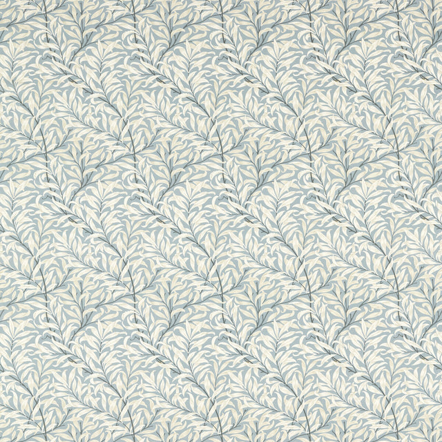 CLARKE AND CLARKE F1679/03.CAC.0 WILLOW BOUGHS DOVE Fabric - Eade's Wallpaper