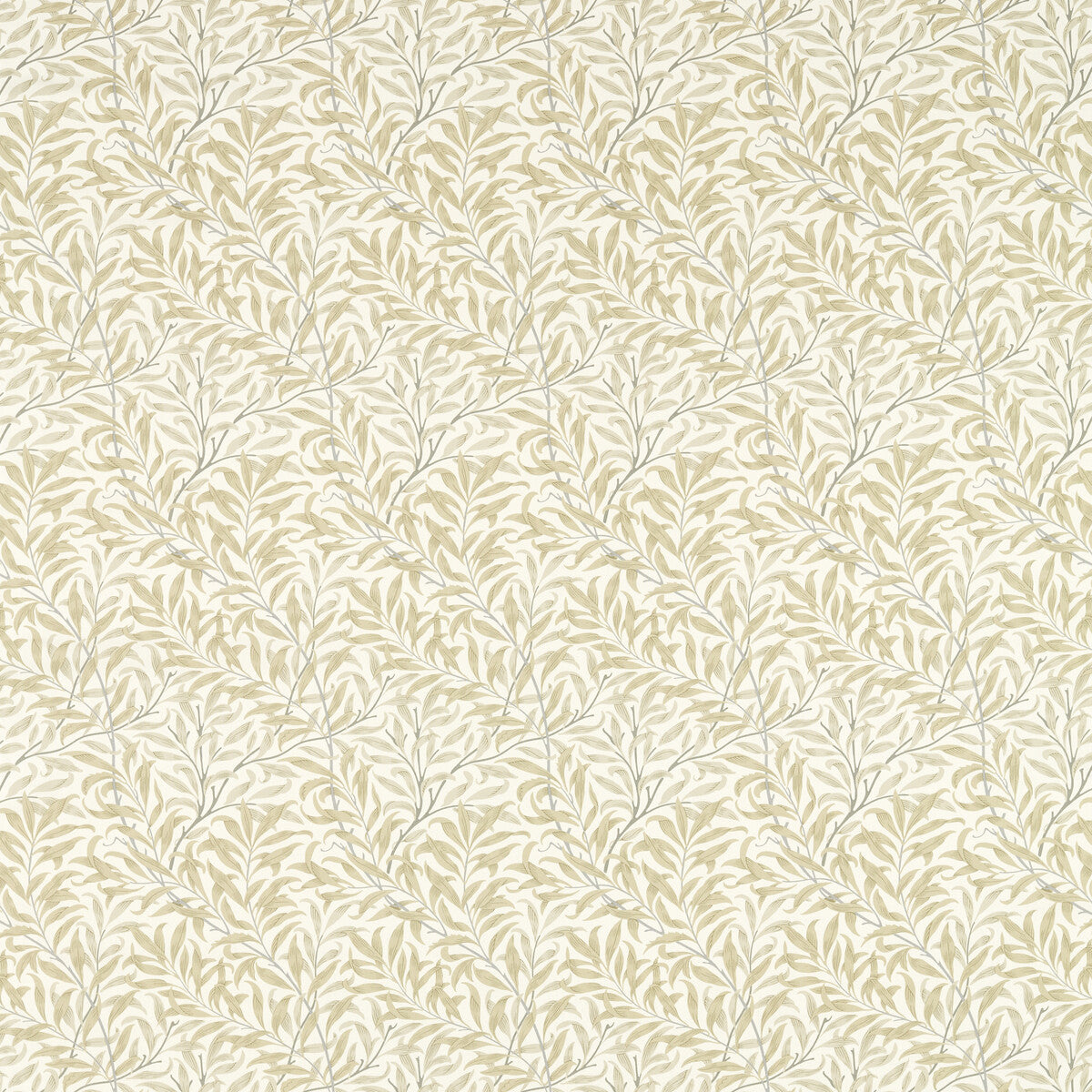CLARKE AND CLARKE F1679/04.CAC.0 WILLOW BOUGHS LINEN Fabric - Eade's Wallpaper