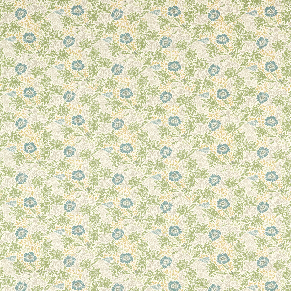 CLARKE AND CLARKE F1680/02.CAC.0 MALLOW APPLE/LINEN Fabric - Eade's Wallpaper