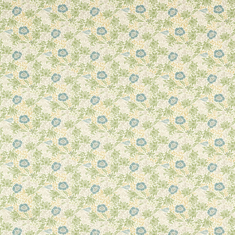 CLARKE AND CLARKE F1680/02.CAC.0 MALLOW APPLE/LINEN Fabric - Eade's Wallpaper