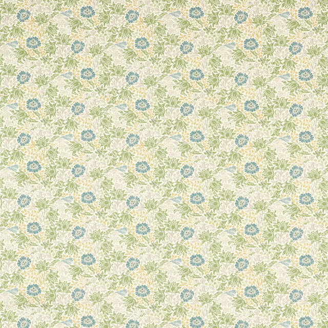 CLARKE AND CLARKE F1680/02.CAC.0 MALLOW APPLE/LINEN Fabric - Eade's Wallpaper