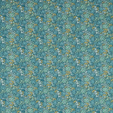 CLARKE AND CLARKE F1680/04.CAC.0 MALLOW TEAL Fabric - Eade's Wallpaper