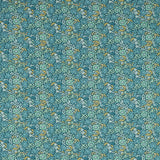 CLARKE AND CLARKE F1680/04.CAC.0 MALLOW TEAL Fabric - Eade's Wallpaper