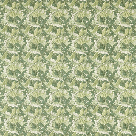 CLARKE AND CLARKE F1681/02.CAC.0 ACANTHUS APPLE/SAGE Fabric - Eade's Wallpaper