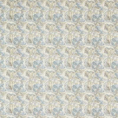 CLARKE AND CLARKE F1681/03.CAC.0 ACANTHUS SLATE/DOVE Fabric - Eade's Wallpaper