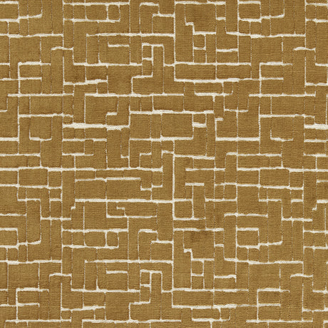 CLARKE AND CLARKE F1685/01.CAC.0 KUPKA BRONZE Fabric - Eade's Wallpaper