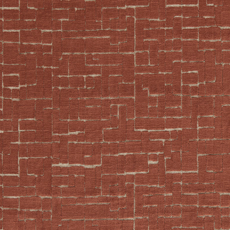 CLARKE AND CLARKE F1685/02.CAC.0 KUPKA COPPER Fabric - Eade's Wallpaper