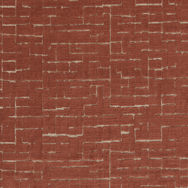 CLARKE AND CLARKE F1685/02.CAC.0 KUPKA COPPER Fabric - Eade's Wallpaper