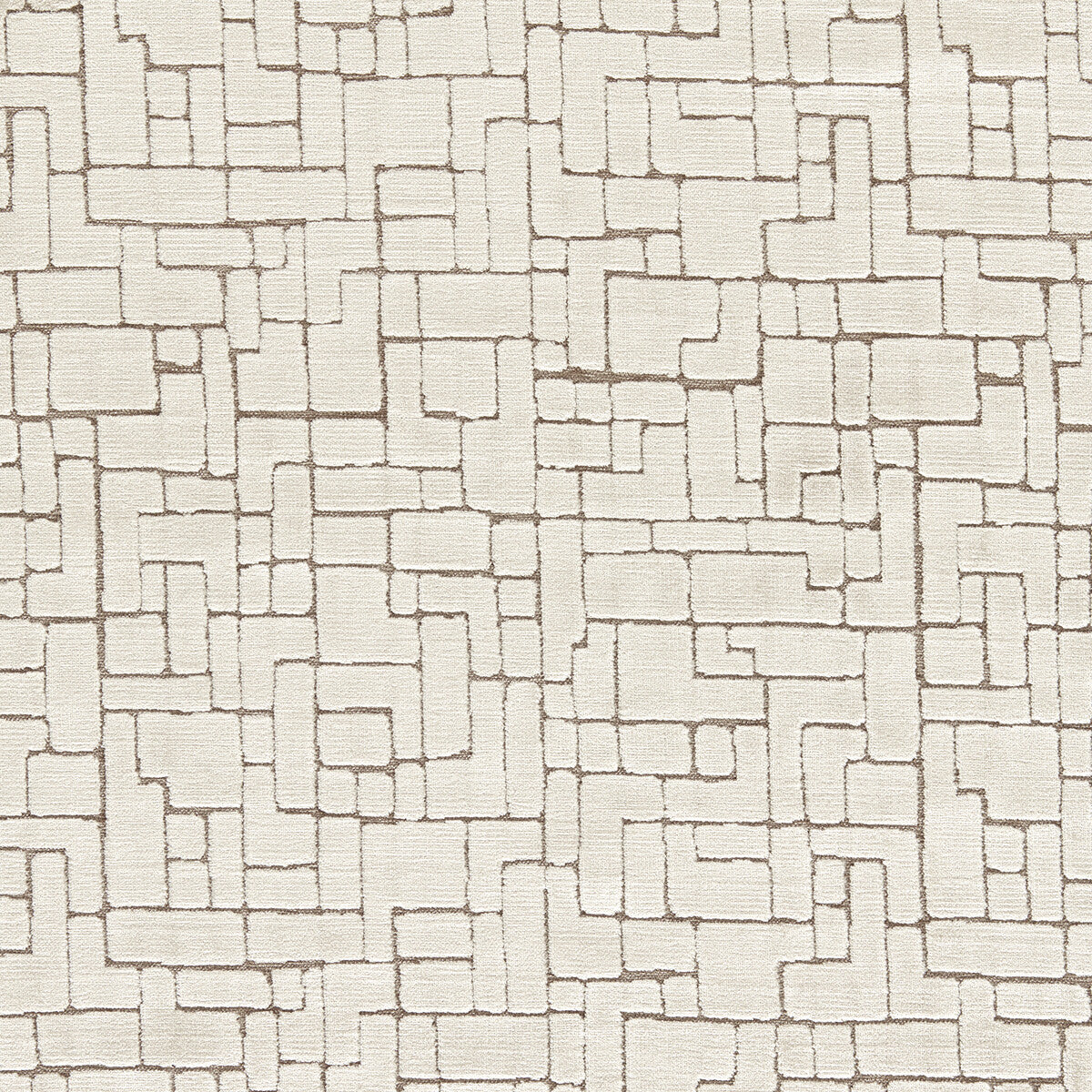 CLARKE AND CLARKE F1685/03.CAC.0 KUPKA IVORY Fabric - Eade's Wallpaper