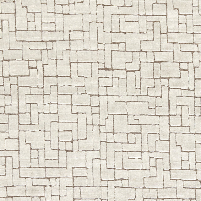 CLARKE AND CLARKE F1685/03.CAC.0 KUPKA IVORY Fabric - Eade's Wallpaper
