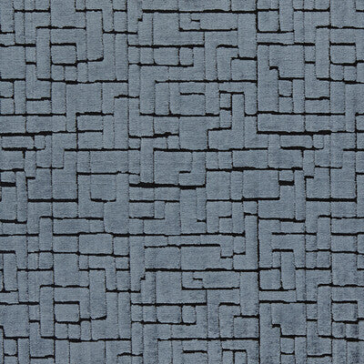 CLARKE AND CLARKE F1685/04.CAC.0 KUPKA NAVY Fabric - Eade's Wallpaper