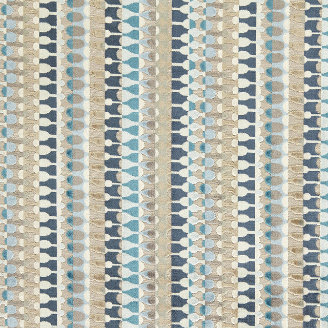 CLARKE AND CLARKE F1687/01.CAC.0 ORPHEUS DENIM Fabric - Eade's Wallpaper