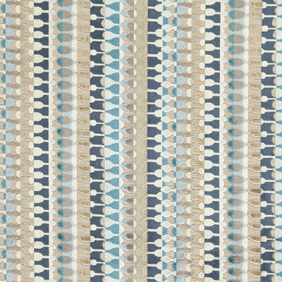 CLARKE AND CLARKE F1687/01.CAC.0 ORPHEUS DENIM Fabric - Eade's Wallpaper