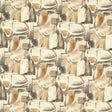 CLARKE AND CLARKE F1694/03.CAC.0 FIGURA LINEN/CHARCOAL Fabric - Eade's Wallpaper