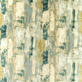 CLARKE AND CLARKE F1695/04.CAC.0 LAGNA TEAL Fabric - Eade's Wallpaper