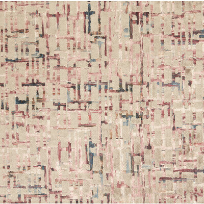CLARKE AND CLARKE F1697/01.CAC.0 QUADRATA BLUSH/NATURAL Fabric - Eade's Wallpaper