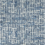 CLARKE AND CLARKE F1697/04.CAC.0 QUADRATA MIDNIGHT Fabric - Eade's Wallpaper