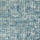 CLARKE AND CLARKE F1697/05.CAC.0 QUADRATA TEAL/MINERAL Fabric - Eade's Wallpaper