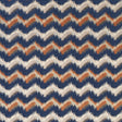 CLARKE AND CLARKE F1698/03.CAC.0 SAGOMA MIDNIGHT/SPICE Fabric - Eade's Wallpaper