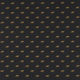 CLARKE AND CLARKE F1708/02.CAC.0 DUMA NOIR Fabric - Eade's Wallpaper